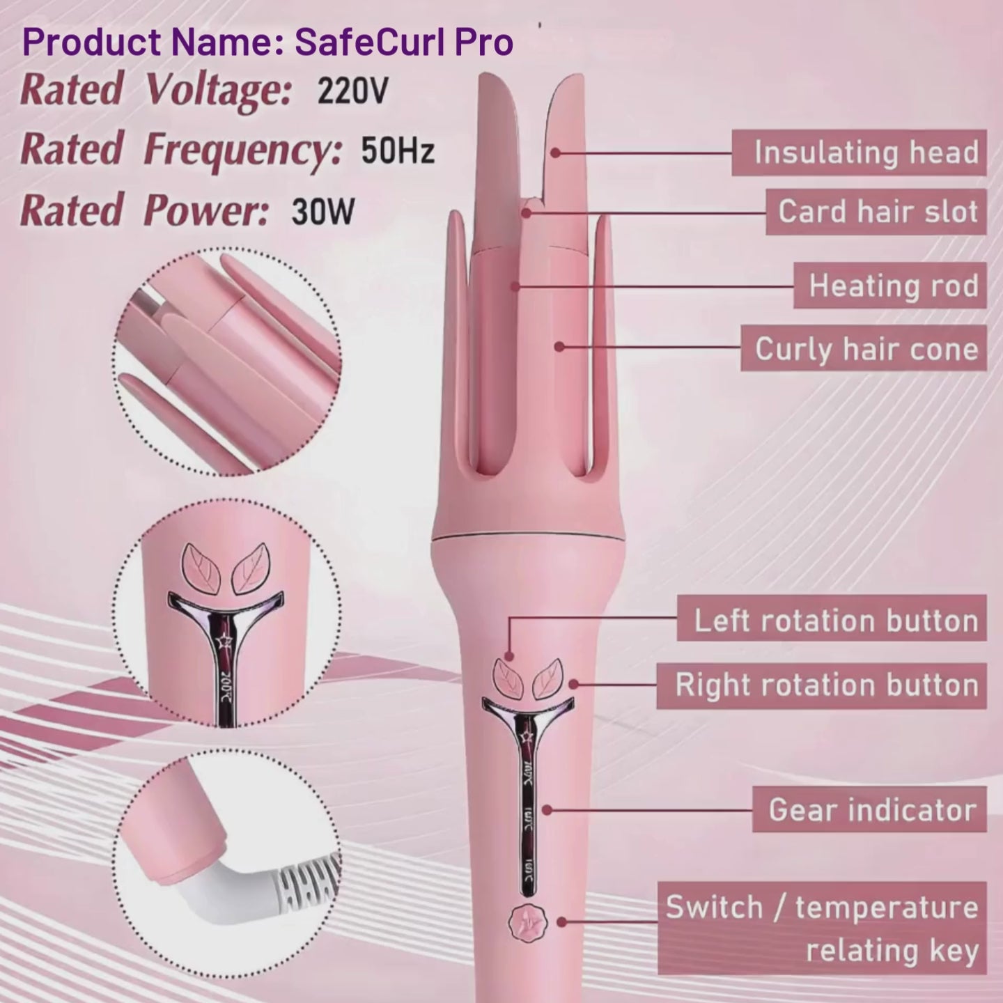 32MM SafeCurl Pro™ Automatic Curling Iron