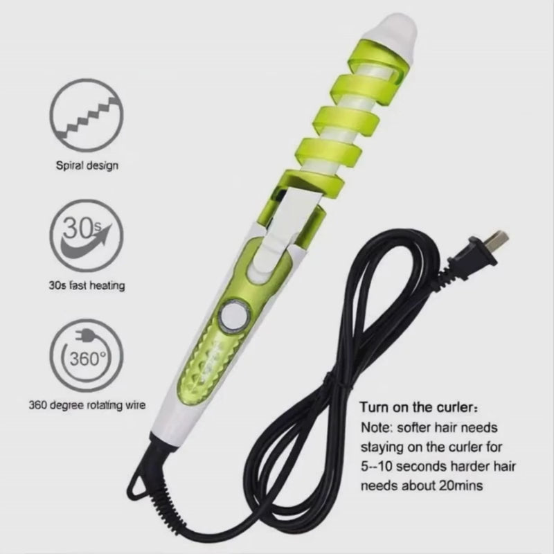 Ukno Beauty™ Mermaid Wave Curling Iron - Anti-Scalding Triple Barrel