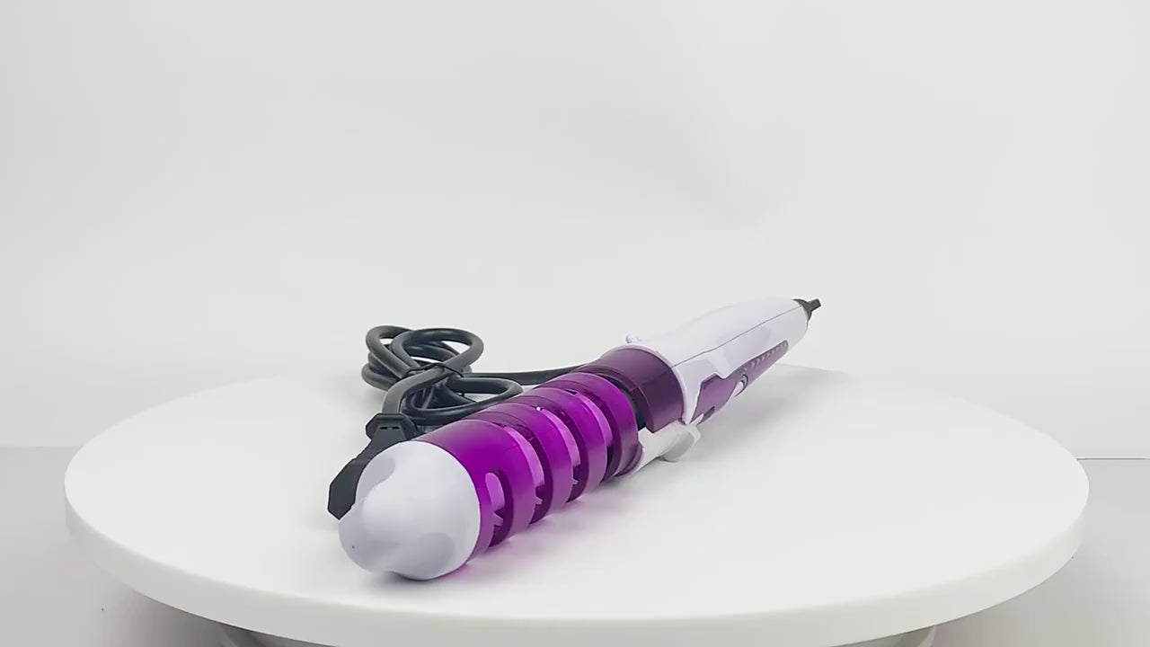 Ukno Beauty™ Mermaid Wave Curling Iron - Anti-Scalding Triple Barrel